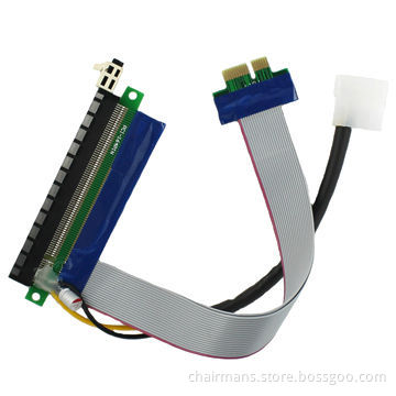 Riser Card Extension Cable, PCI-E 1x to 16x